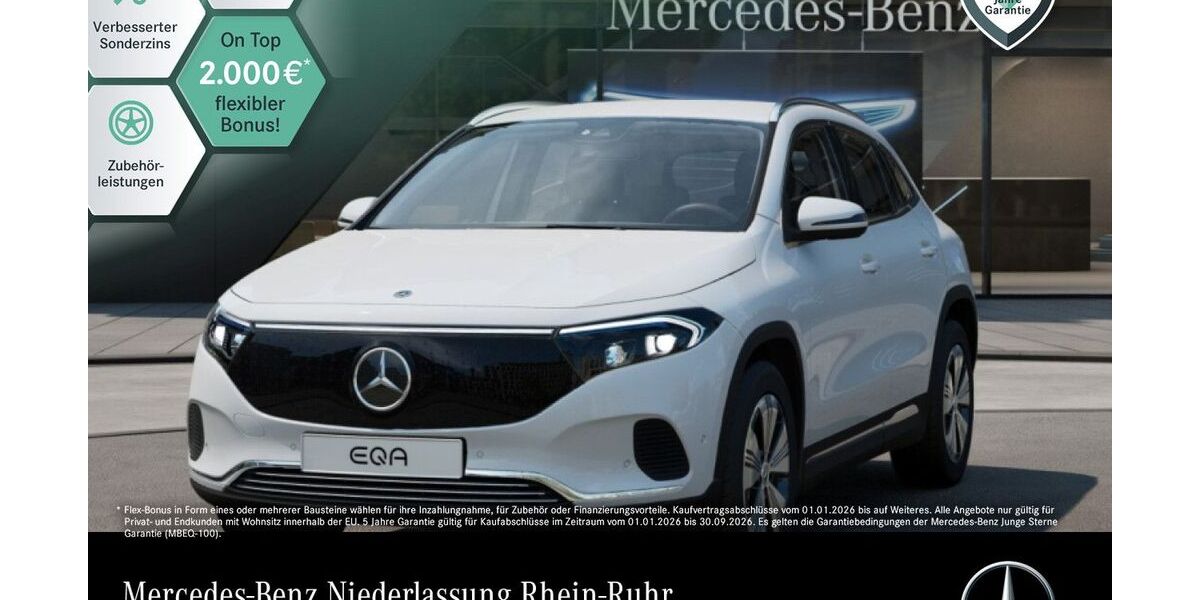 Mercedes-Benz EQA 10.871 km 36.490 &euro; Düsseldorf 40470