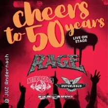 Cheers to 50 Years – Juz Andernach: Rage- Nitrogods - Motorjesus - Gun Barrel Andernach