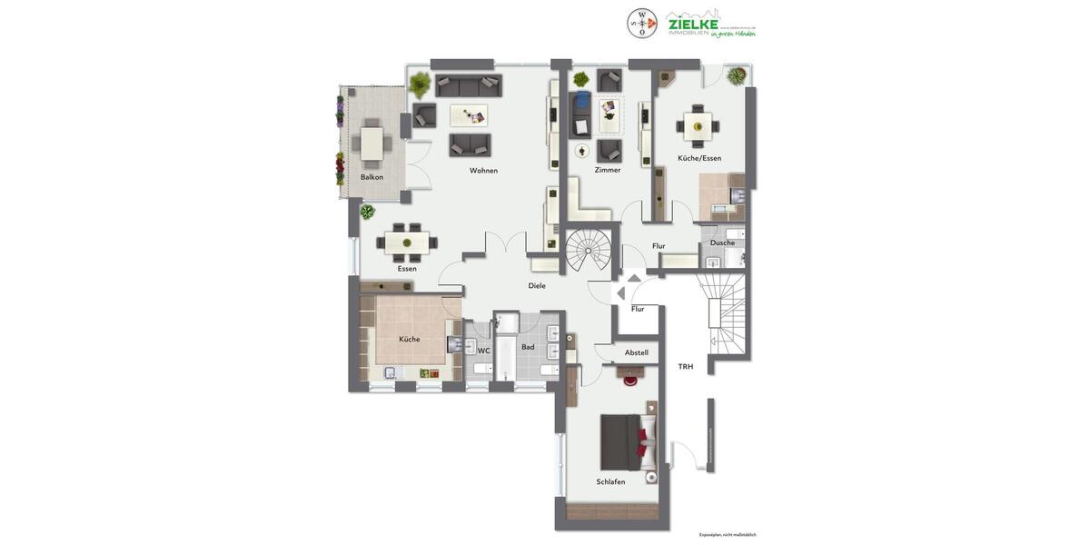Erdgeschoßwohnung Erkrath - 5 Zimmer, 204 m&sup2;, 1.800&euro; | Angebot:24410004
