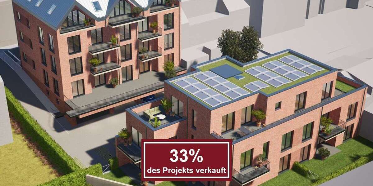 Etagenwohnung Neuss Gnadental - 3 Zimmer, 75 m&sup2;, 427.000&euro; | Angebot:23163581