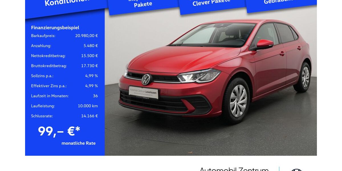 VW Polo 17.779 km 20.480 &euro; Leverkusen 51379