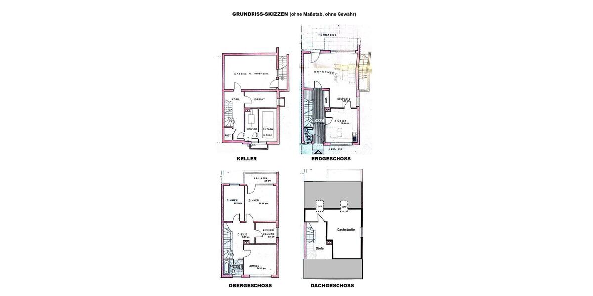Gute Gelegneheit Großzügig geschnittenes Reihenendhaus mit Balkon, schönem Garten und Garage 6 zimmer