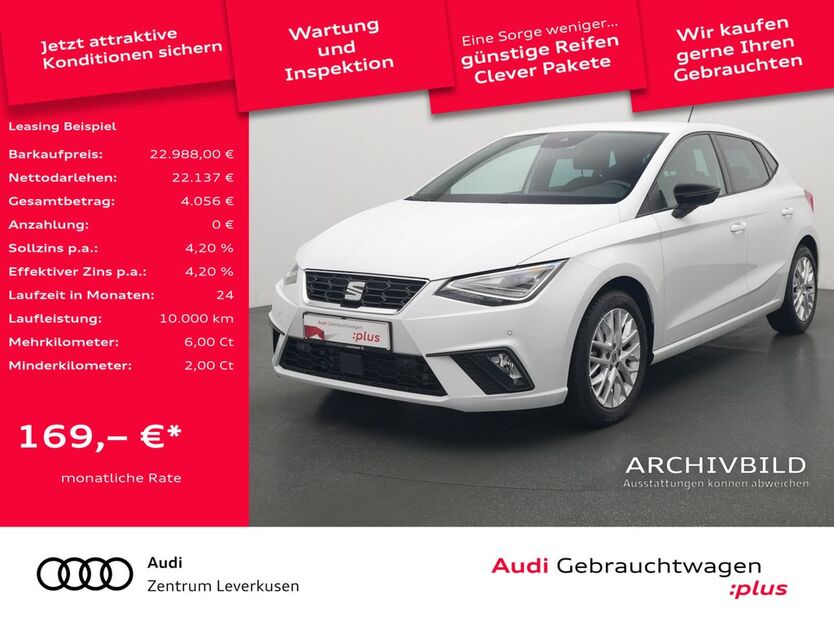 Seat Ibiza 13.834 km 22.988 € Leverkusen 51373