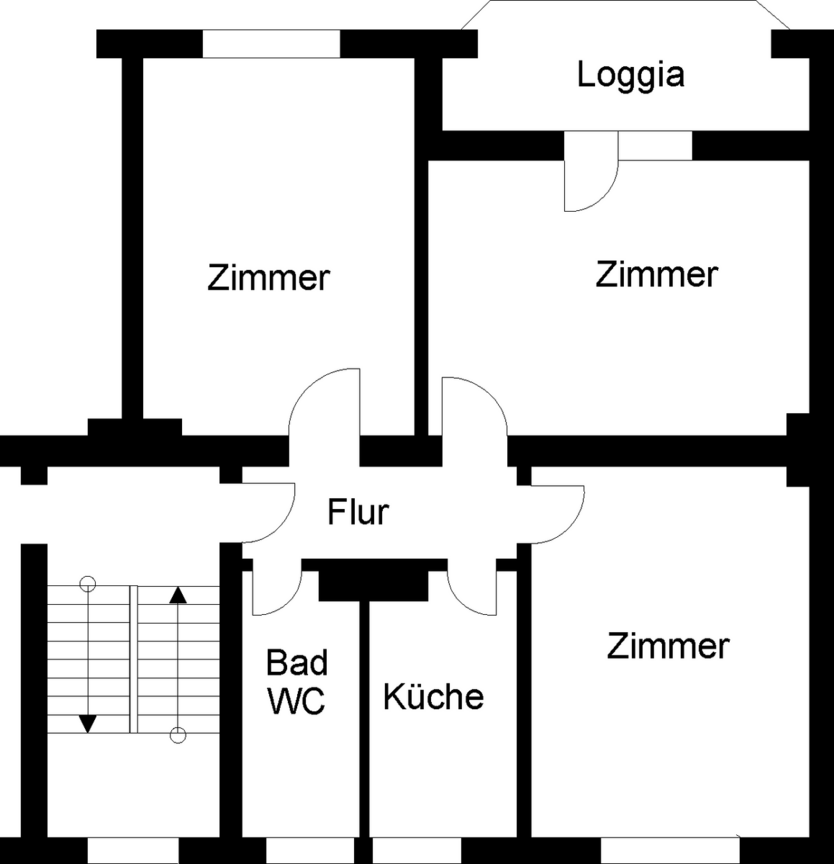 Wohnung zum Mieten in Wuppertal 650 € 70.84 m² 3 zimmer