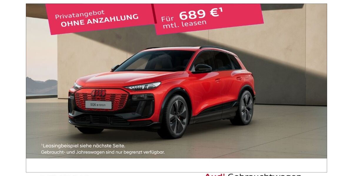 Audi SQ6 e-tron 13.695 km 74.780 &euro; Solingen 42653
