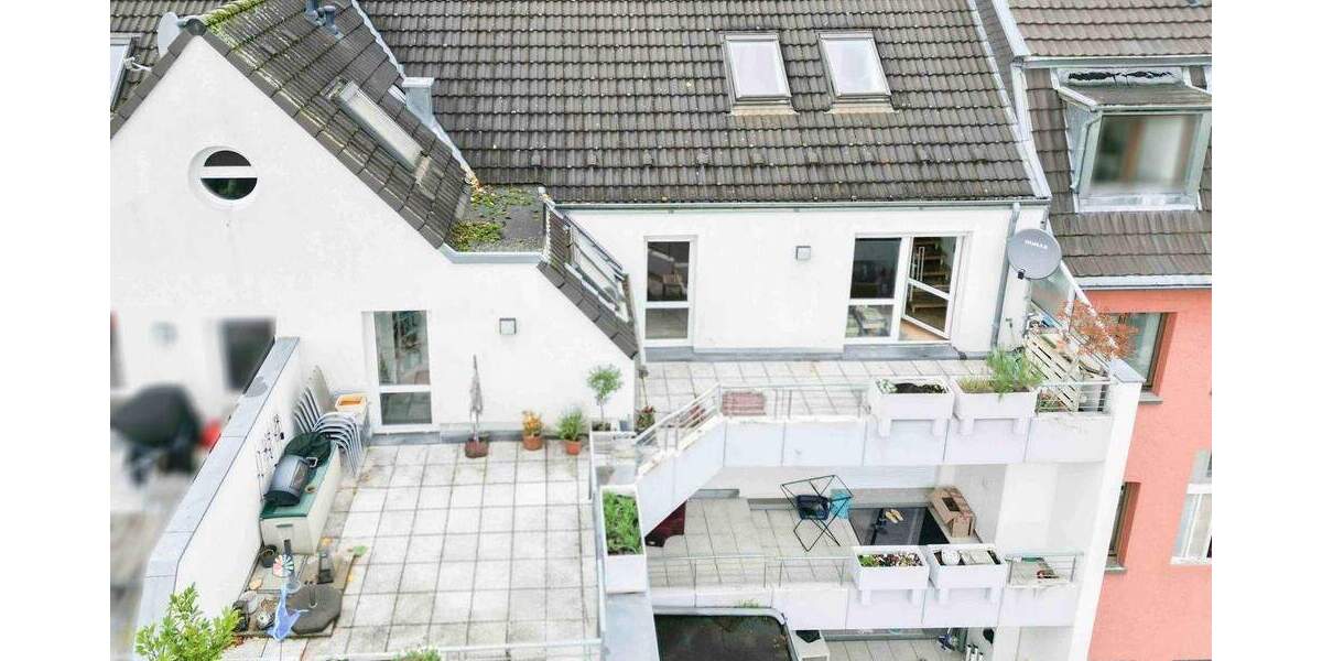 Lichtdurchflutete Penthouse-Maisonette mit Dachterrasse - stilvolles Wohnen in gefragter Lage 4 zimmer