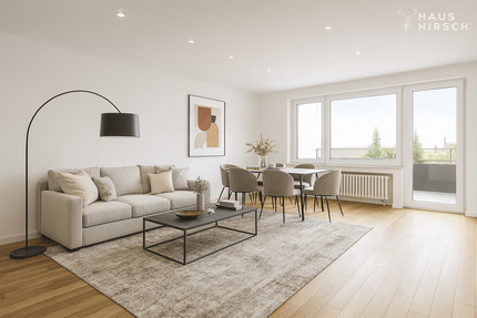 Traumhafte 3-Zimmer-Wohnung mit zentraler und dennoch ruhiger Lage sowie einem geräumigen Balkon! 3 zimmer