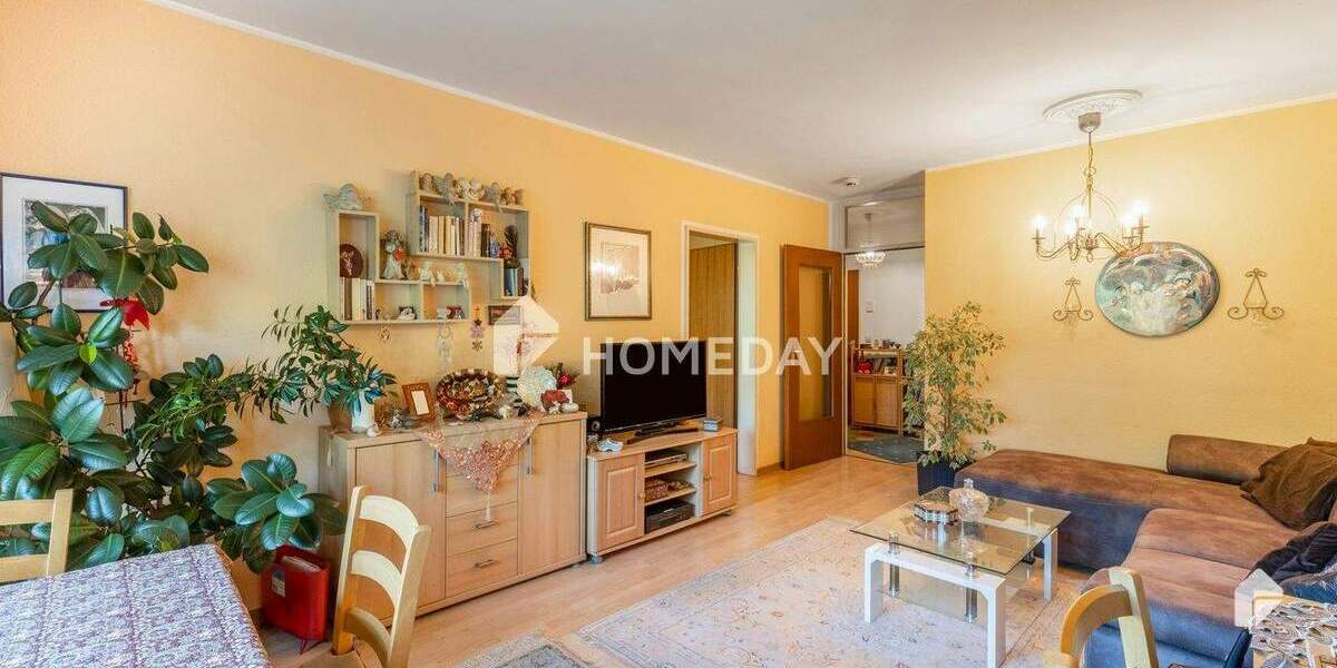 Ideal geschnittene 2-Zimmer-Wohnung mit West-Balkon, Stellplatz und Erbpacht nahe der Hildener Heide 2 zimmer