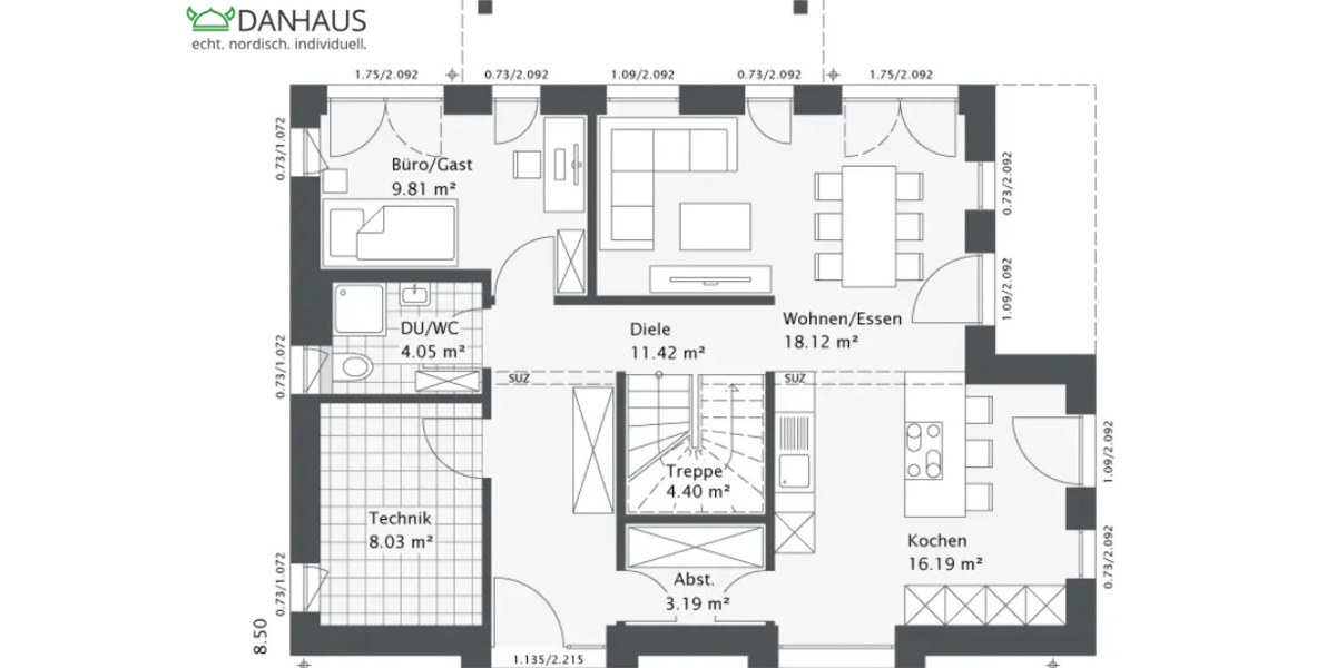 Einfamilienhaus Haan - 5 Zimmer, 143 m&sup2;, 642.900&euro; | Angebot:26376947