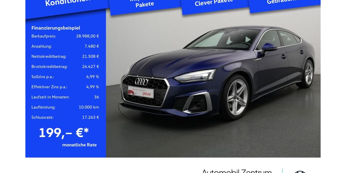 Audi A5 98.656 km 28.988 € Leverkusen 51379
