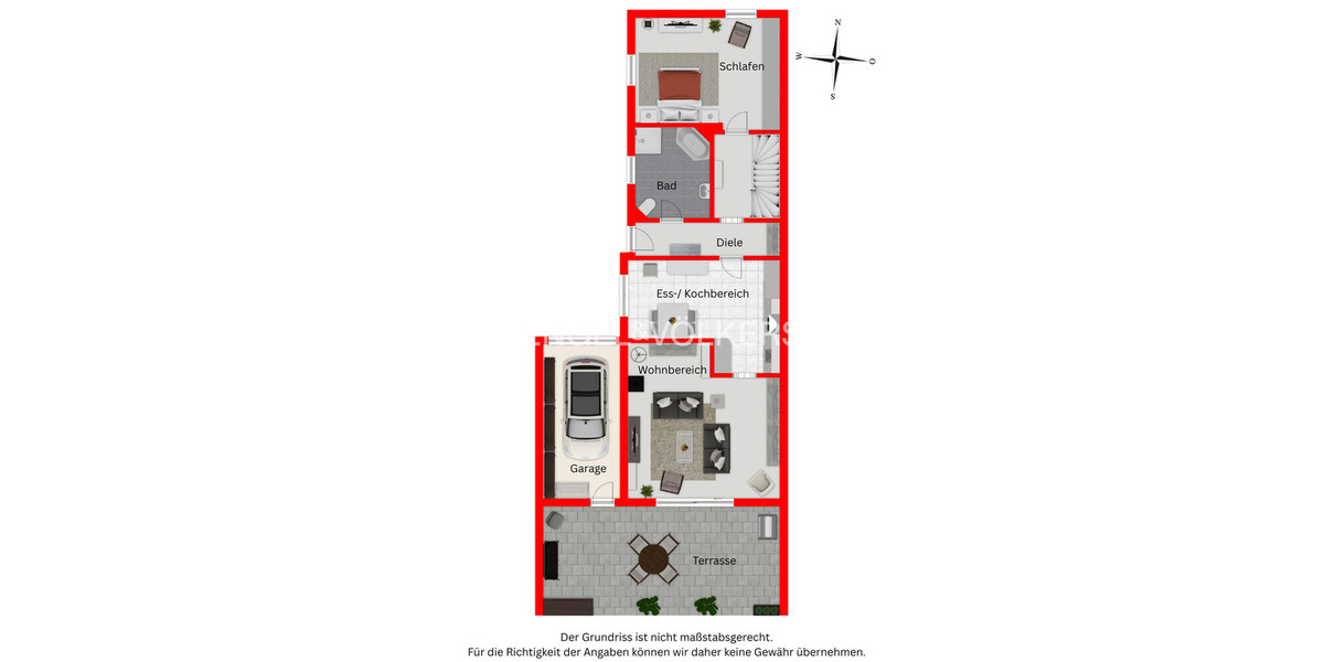 Doppelhaushälfte Hilden Kalstert - 5 Zimmer, 131 m&sup2;, 495.000&euro; | Angebot:25730519