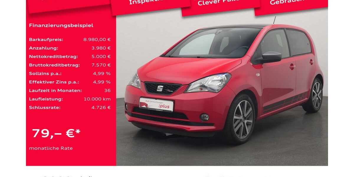 Seat Mii 52.500 km 8.980 € Leverkusen 51373