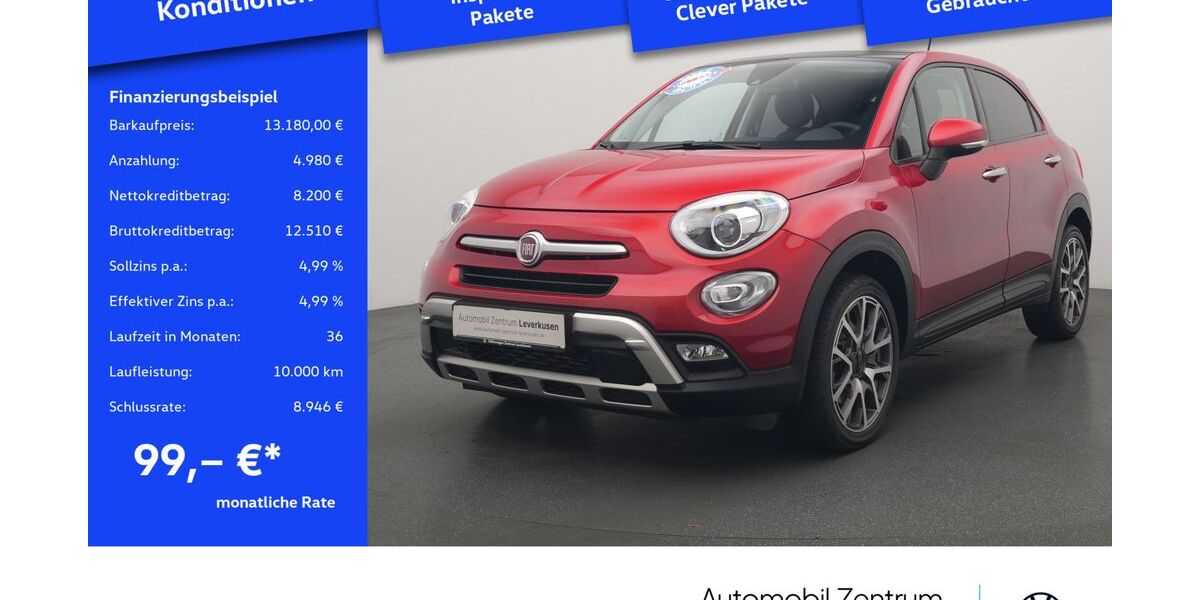 Fiat 500X 49.979 km 12.380 &euro; Leverkusen 51379