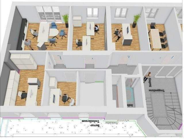 Gewerbeobjekt Düsseldorf Stadtmitte - 1 Zimmer, 230 m&sup2;, 4.140&euro; | Angebot:26886906