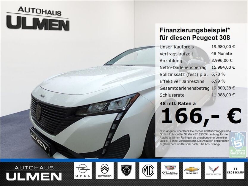 Peugeot 308 12.405 km 18.560 € Ratingen 40880