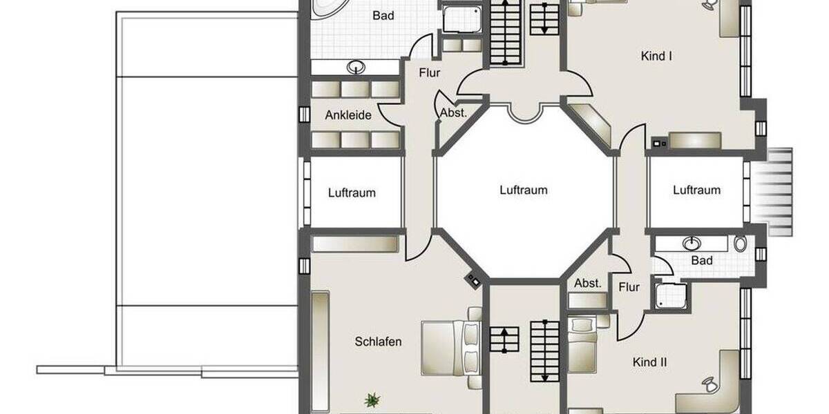 Mehrfamilienhaus, Wohnhaus Düsseldorf Rath - 1 Zimmer, 698 m&sup2;, 2.598.000&euro; | Angebot:26890039