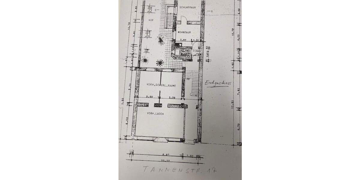 Jugendstil-MFH auf der Tannenstraße von Privat 1 zimmer