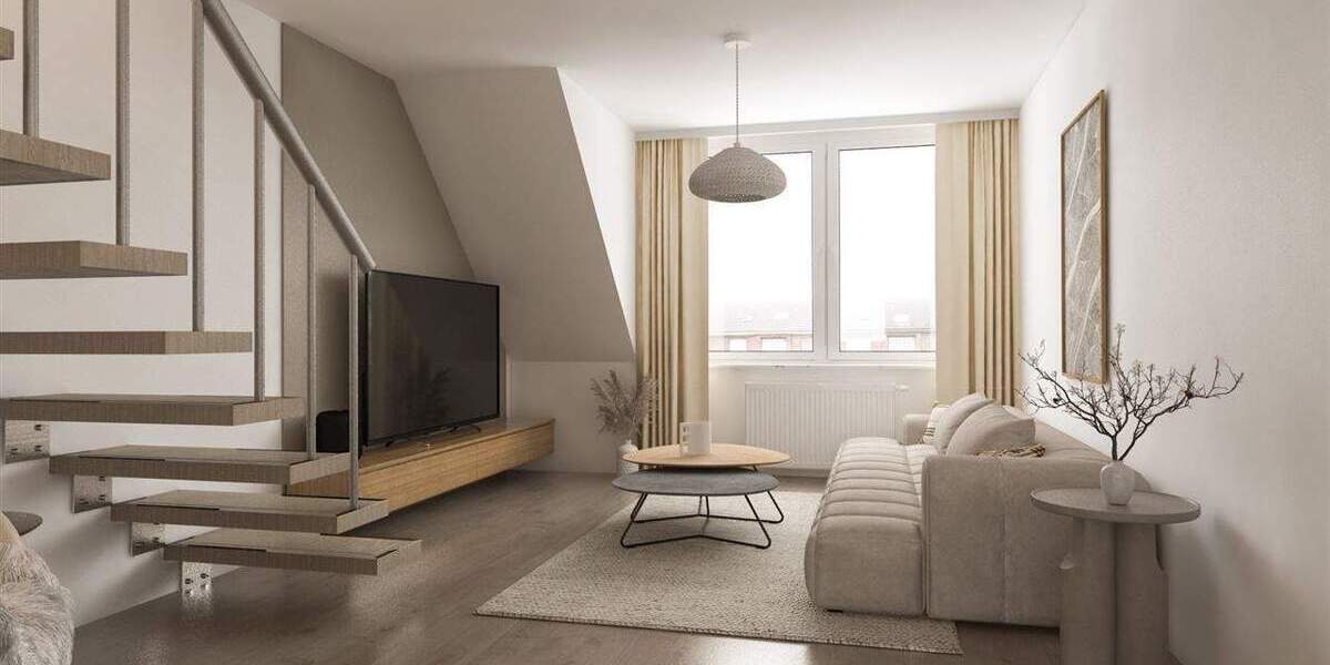 3-Zimmer-Wohnung mit Ausbaureserve auf 4 Zimmer 4 zimmer