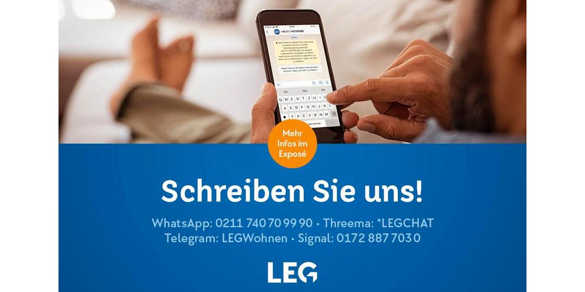 Etagenwohnung Solingen Wald - 2 Zimmer, 52 m&sup2;, 479&euro; | Angebot:24489875