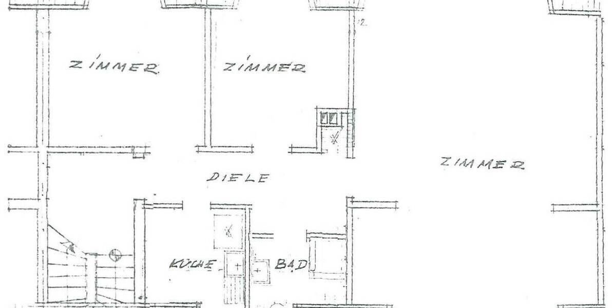 Etagenwohnung Düsseldorf Rath - 3 Zimmer, 70 m&sup2;, 730&euro; | Angebot:26891579