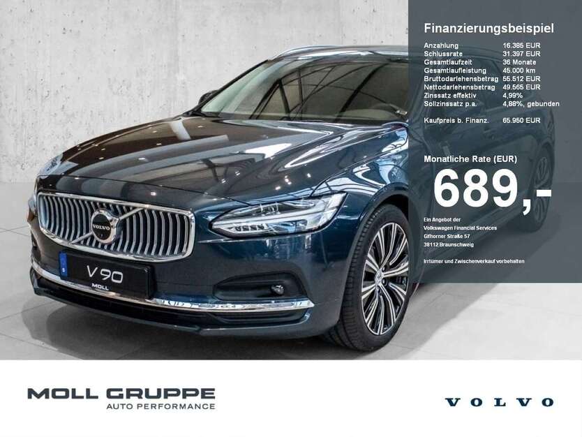 Volvo V90 1.500 km 65.950 € Düsseldorf 40549