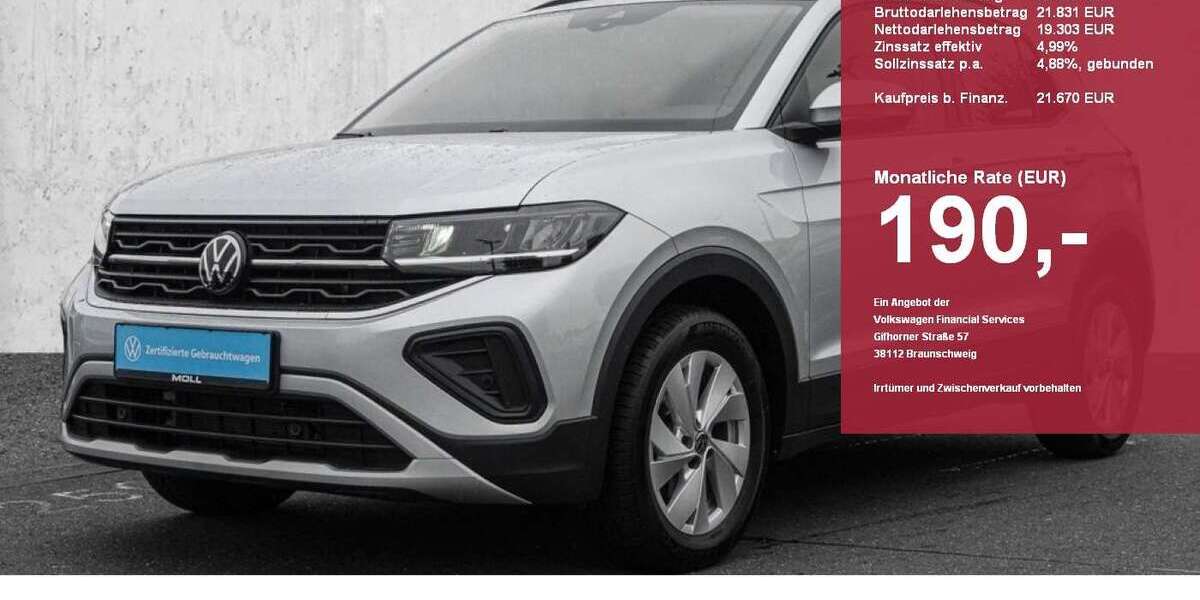 VW T-Cross 12.250 km 21.670 &euro; Düsseldorf 40549