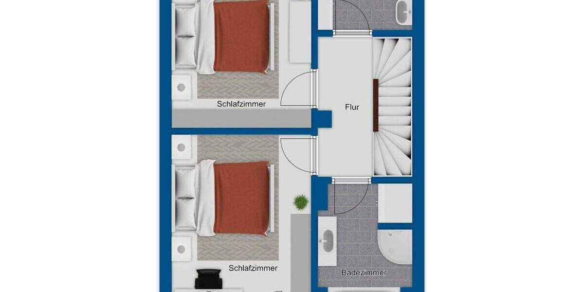 Gepflegtes Reihenhaus mit modernisierter Ausstattung, Garten, Keller und zwei Stellplätzen 5 zimmer