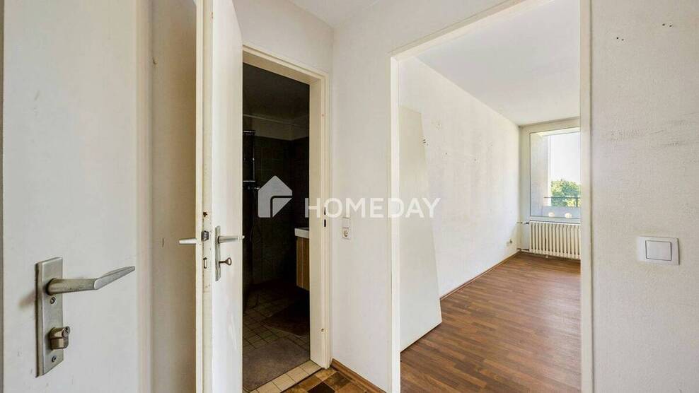 Ideal geschnittene Singlewohnung mit Westloggia im gepflegten Mehrfamilienhaus 1 zimmer