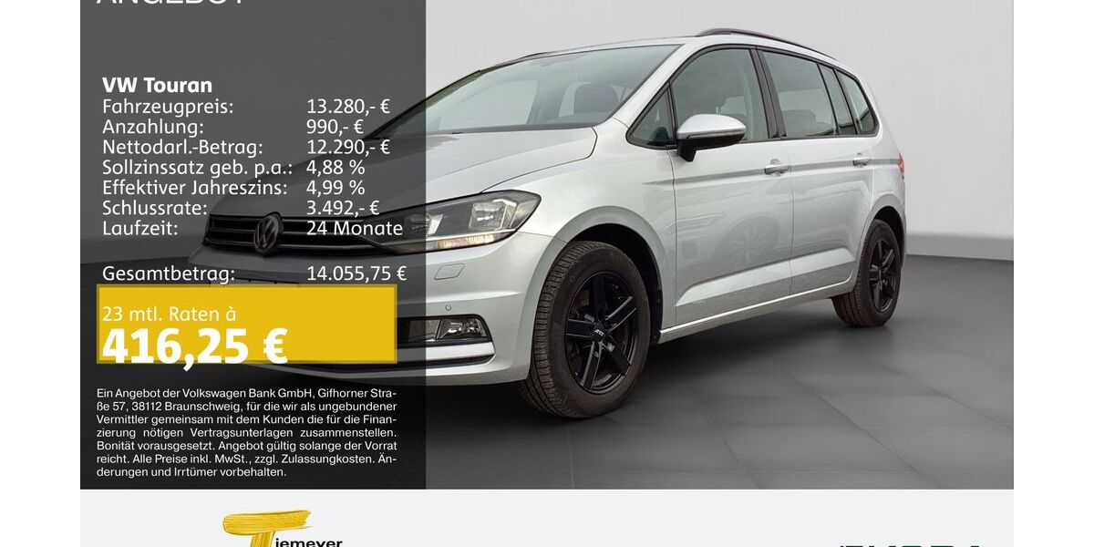 VW Touran 143.000 km 13.280 &euro; Remscheid 42857