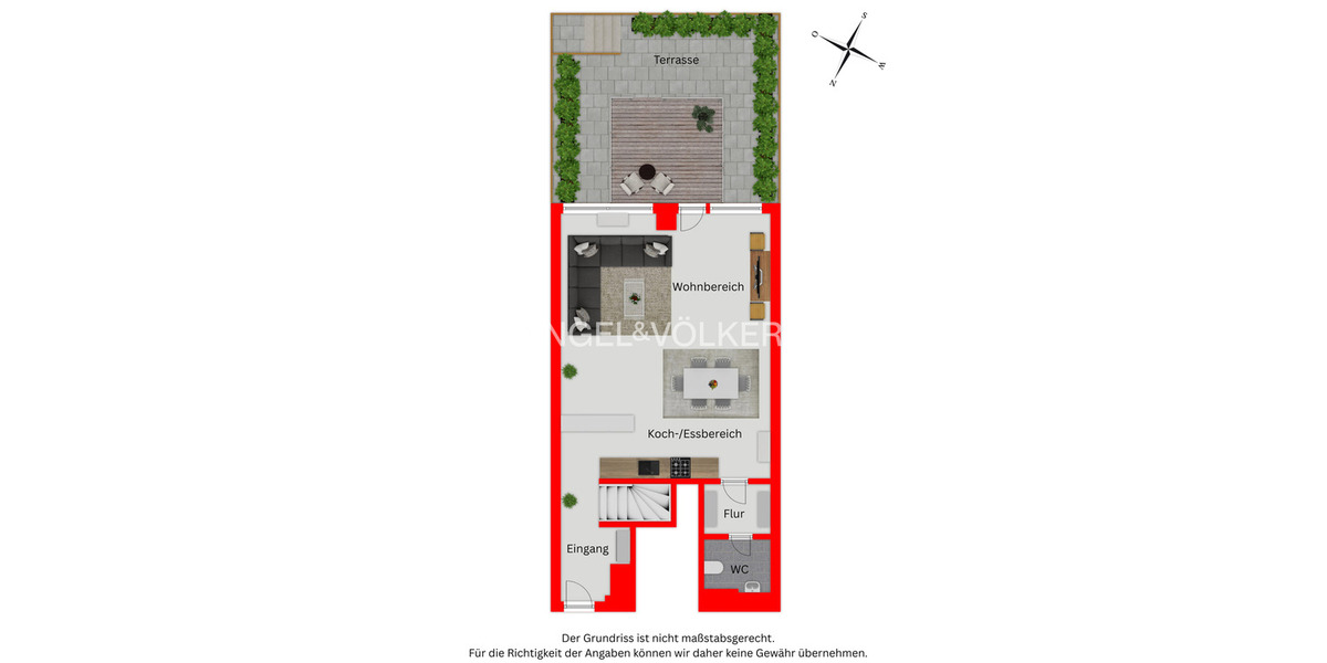 Etagenwohnung Hilden Forstbach - 3 Zimmer, 98 m&sup2;, 460.000&euro; | Angebot:25139979