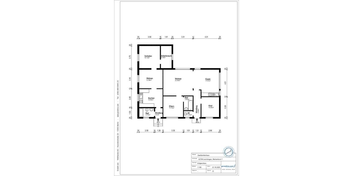Bungalow Leichlingen (Rheinland) - 6 Zimmer, 120 m&sup2;, 295.000&euro; | Angebot:27121113