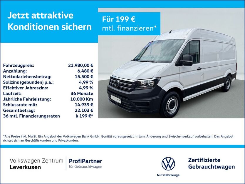 VW Crafter 128.955 km 24.980 € Leverkusen 51379