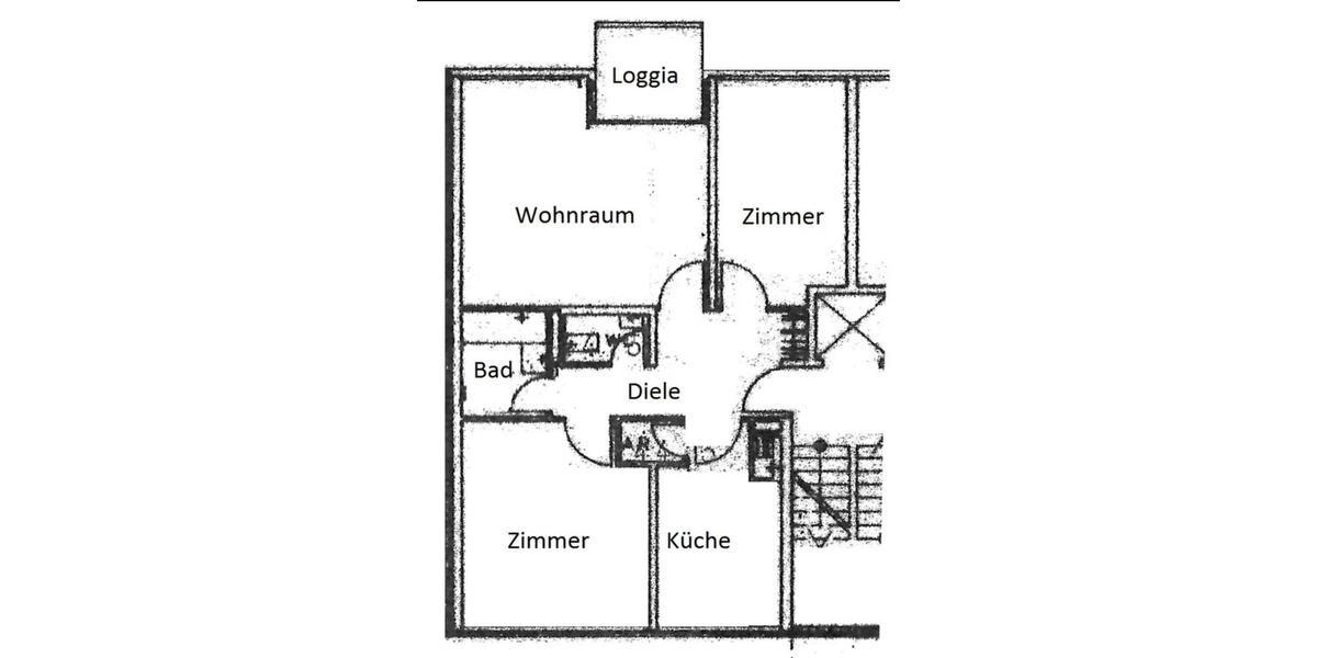 3 Zimmer Wohnung zimmer