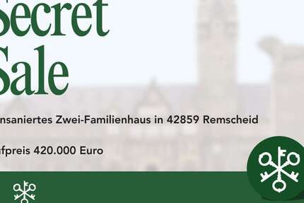 Haus Remscheid Remscheid-Süd - 6 Zimmer, 150 m&sup2;, 390.000&euro; | Angebot:25900431
