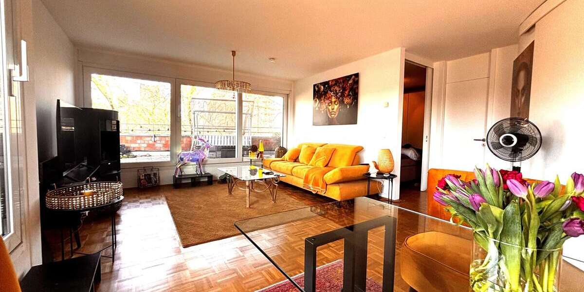 Etagenwohnung Düsseldorf Oberkassel - 2 Zimmer, 104 m&sup2;, 1.565&euro; | Angebot:26408637