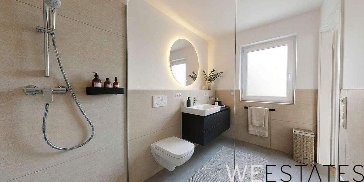 Außergewöhnliche 2-Zimmer-Neubauwohnung mit Balkon und Tageslichtbad 2 zimmer