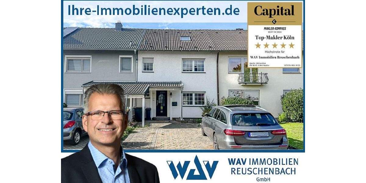 Gepflegtes Reihenhaus mit modernisierter Ausstattung, Garten, Keller und zwei Stellplätzen 5 zimmer