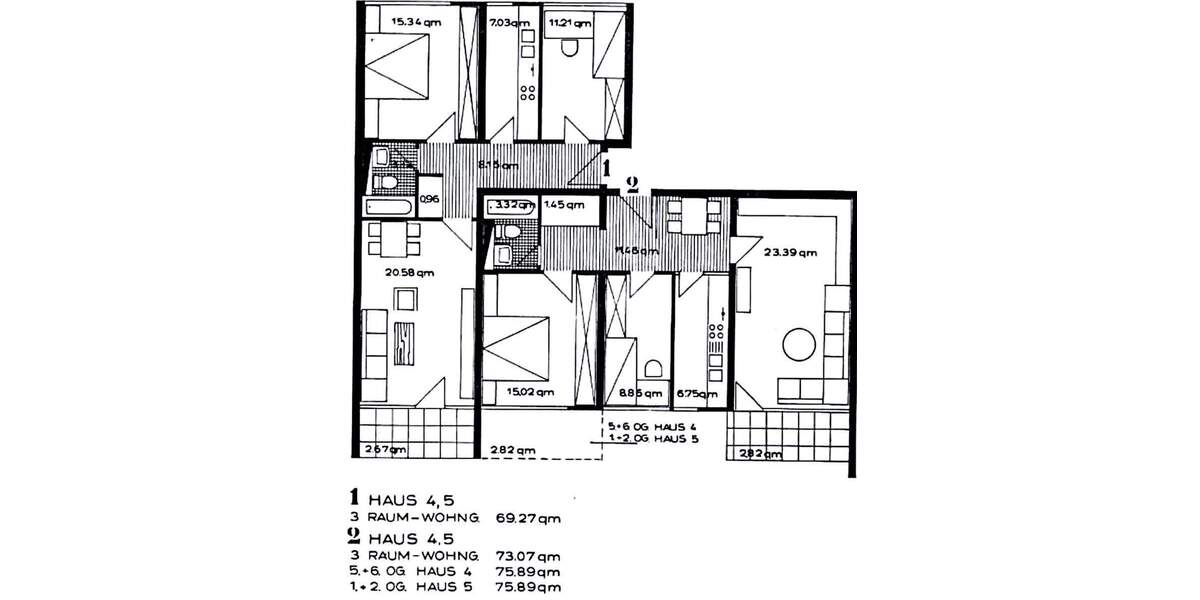 Charmante 3-Zimmer-Wohnung in zentraler Lage 3 zimmer