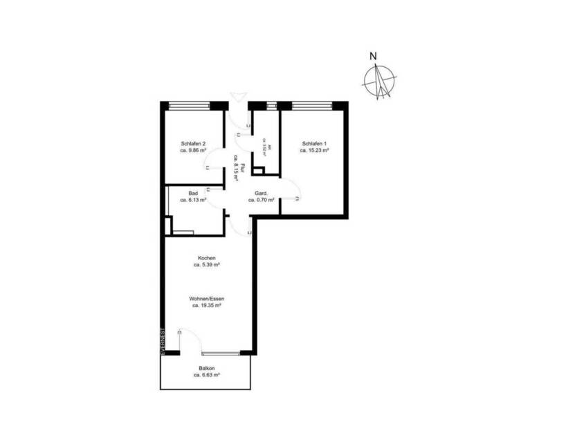 Wohnen im Lindencarré: Moderne 3-Zimmer Eigentumswohnung in Grevenbroich 3 zimmer