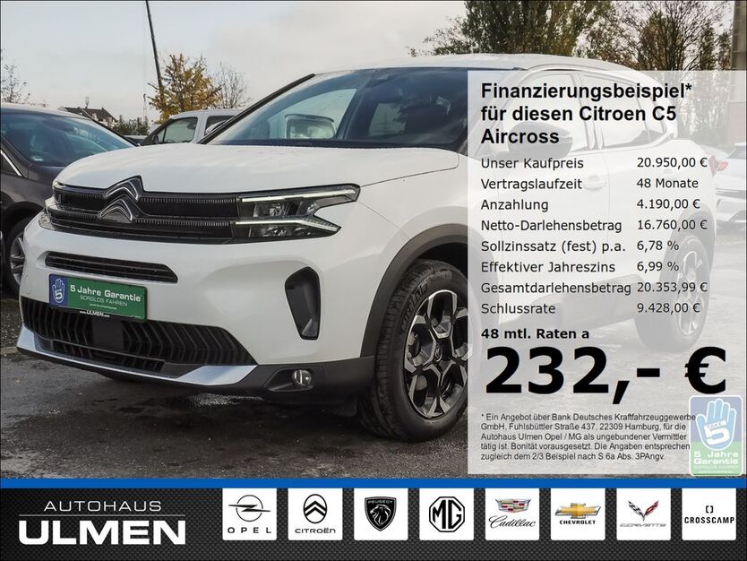 Citroen C5 Aircross 18.035 km 20.950 € Düsseldorf 40231