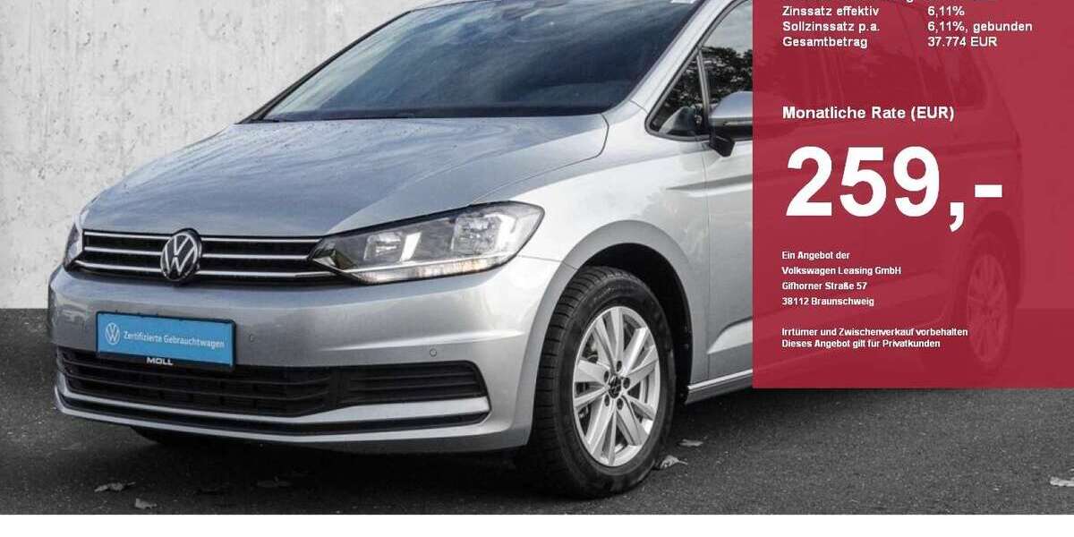 VW Touran 2.877 km 31.670 &euro; Düsseldorf 40549