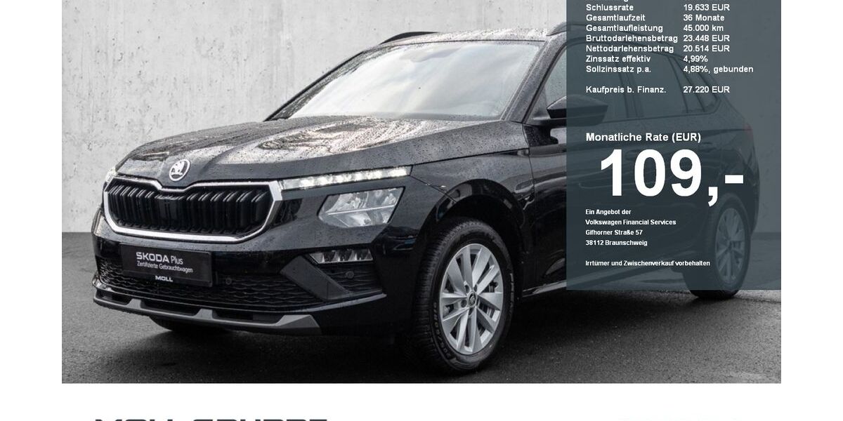 Skoda Kamiq 20.906 km 27.220 &euro; Düsseldorf 40474