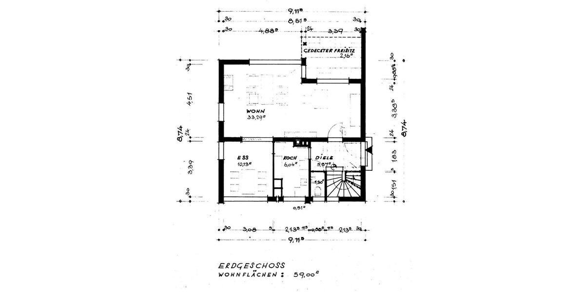 Einfamilienhaus Bergisch Gladbach Alt-Frankenforst - 5 Zimmer, 110 m&sup2;, 875.000&euro; | Angebot:26940545