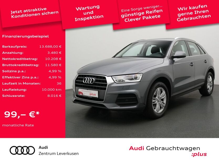 Audi Q3 108.107 km 13.688 € Leverkusen 51373