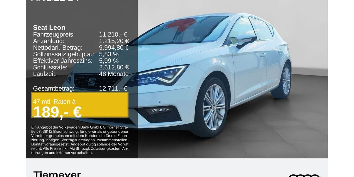 Seat Leon 135.040 km 10.750 &euro; Remscheid 42897