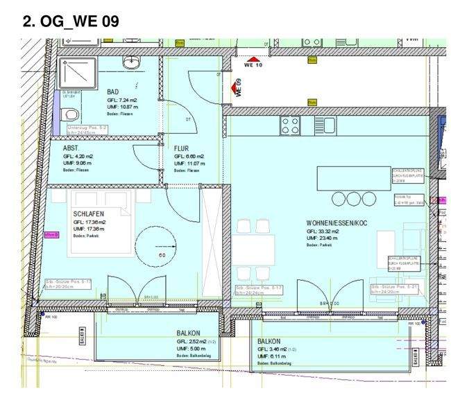 Etagenwohnung Kerpen Horrem - 2 Zimmer, 75 m&sup2;, 1.125&euro; | Angebot:25524620