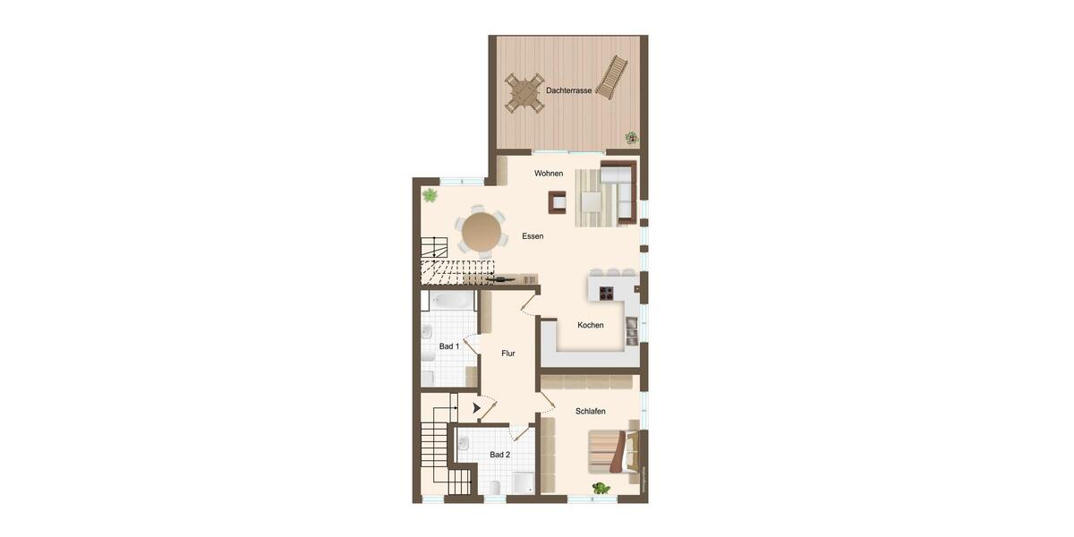 Maisonettenwohnung Rösrath - 5 Zimmer, 169 m&sup2;, 2.193&euro; | Angebot:25601215