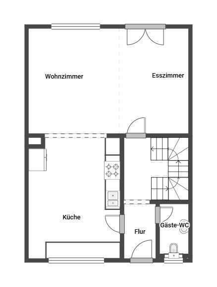Reihenendhaus Niederkassel Rheidt - 4 Zimmer, 123 m&sup2;, 449.000&euro; | Angebot:23842298
