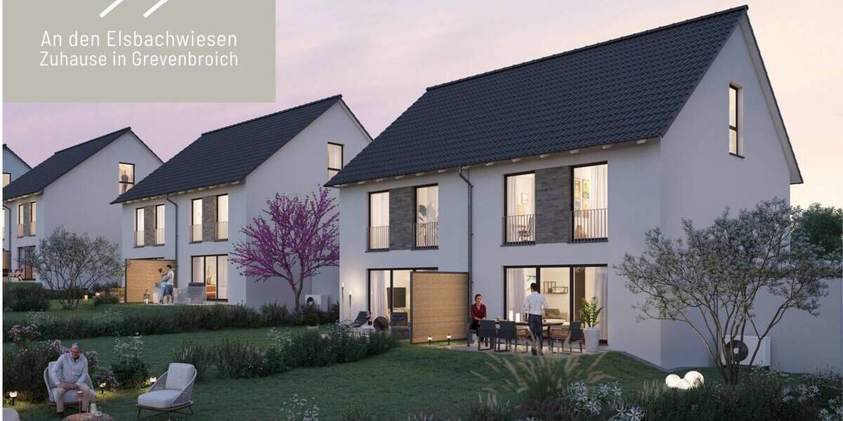 Doppelhaushälfte Grevenbroich Elsen - 5 Zimmer, 132 m&sup2;, 592.900&euro; | Angebot:24112928