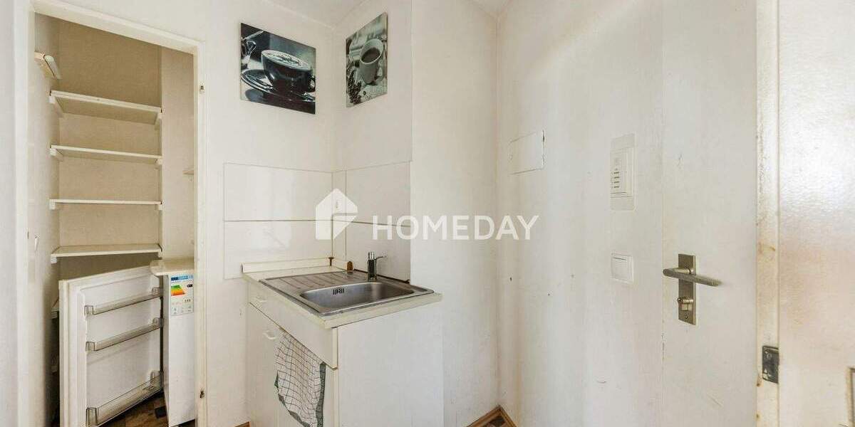 Ideal geschnittene Singlewohnung mit Westloggia im gepflegten Mehrfamilienhaus 1 zimmer